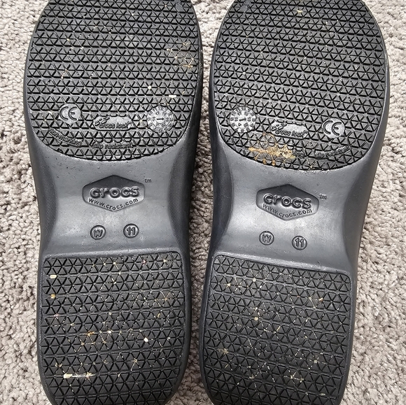 CROCS Neria Pro II Graphic Clog Women’s 11 W Black Colorful Paisley Dual Comfort - Picture 6 of 8